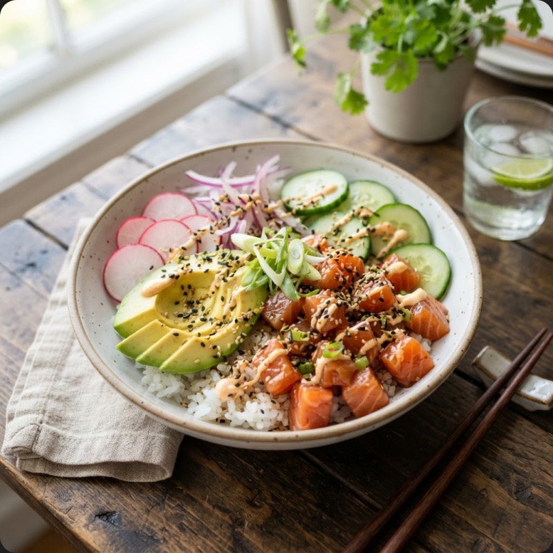 Primavera Poke bowl